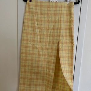 Zara high slit pencil skirt